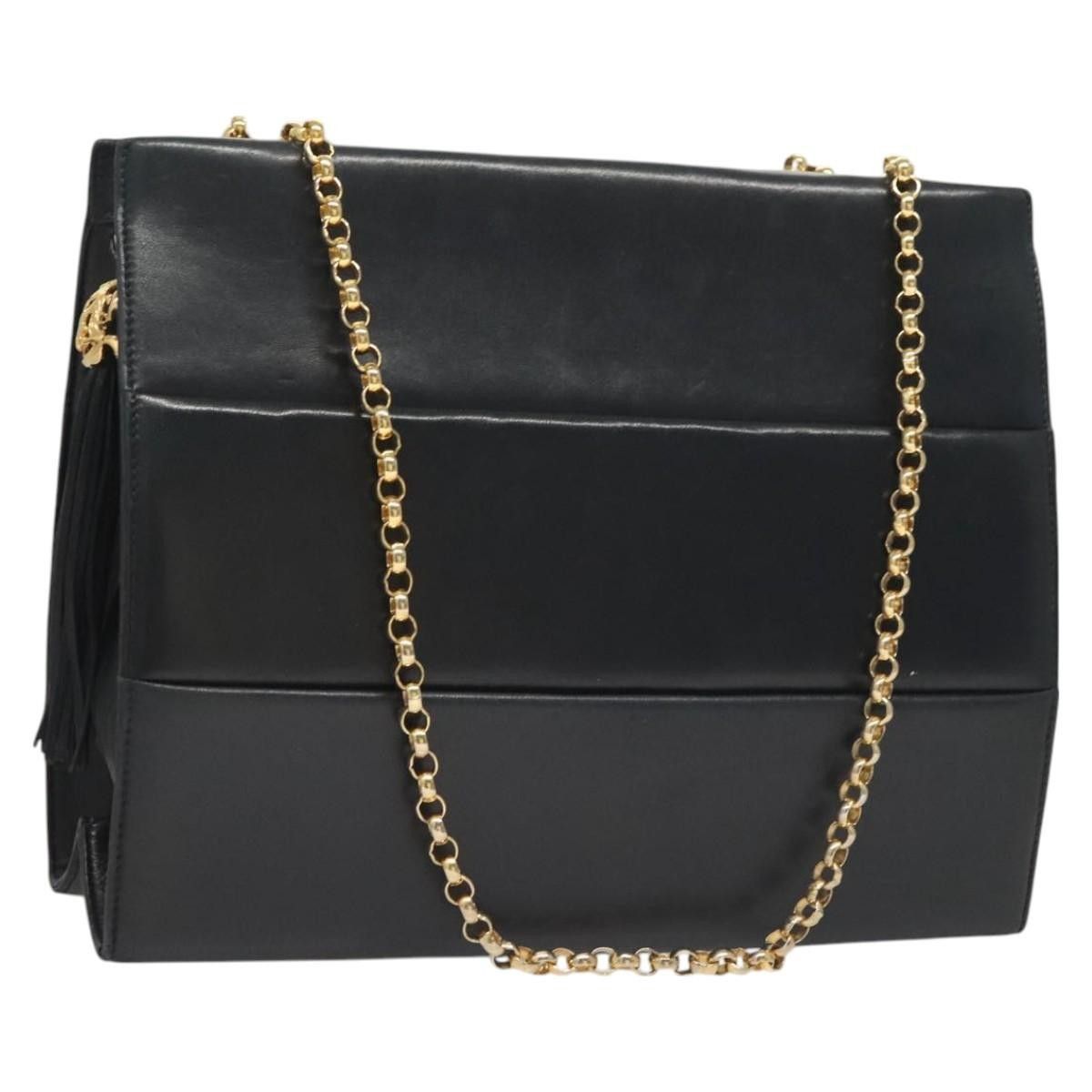 Salvatore Ferragamo Salvatore Ferragamo Chain Shoulder Bag Leather Size ONE SIZE - 17 Thumbnail
