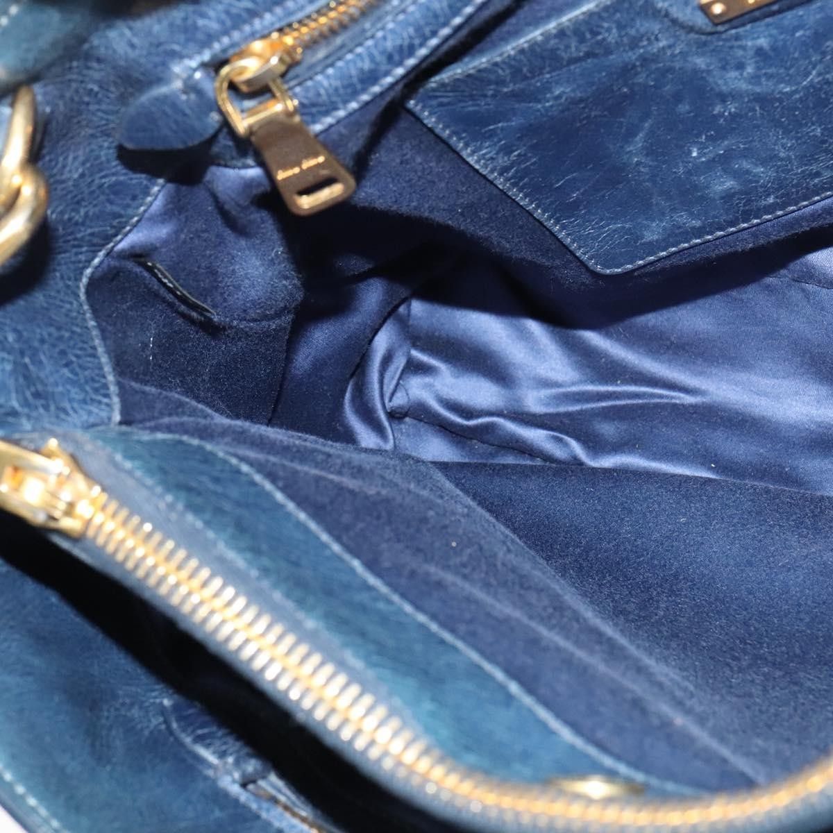 Miu Miu Miu Miu Double Zip Convertible Satchel Leather Size ONE SIZE - 22 Thumbnail