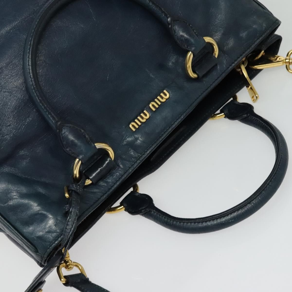 Miu Miu Miu Miu Double Zip Convertible Satchel Leather Size ONE SIZE - 15 Thumbnail