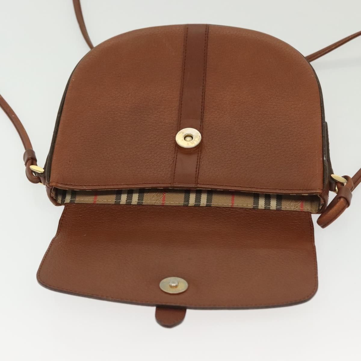 Burberry Burberry Flap Shoulder Bag Leather Size ONE SIZE - 16 Thumbnail