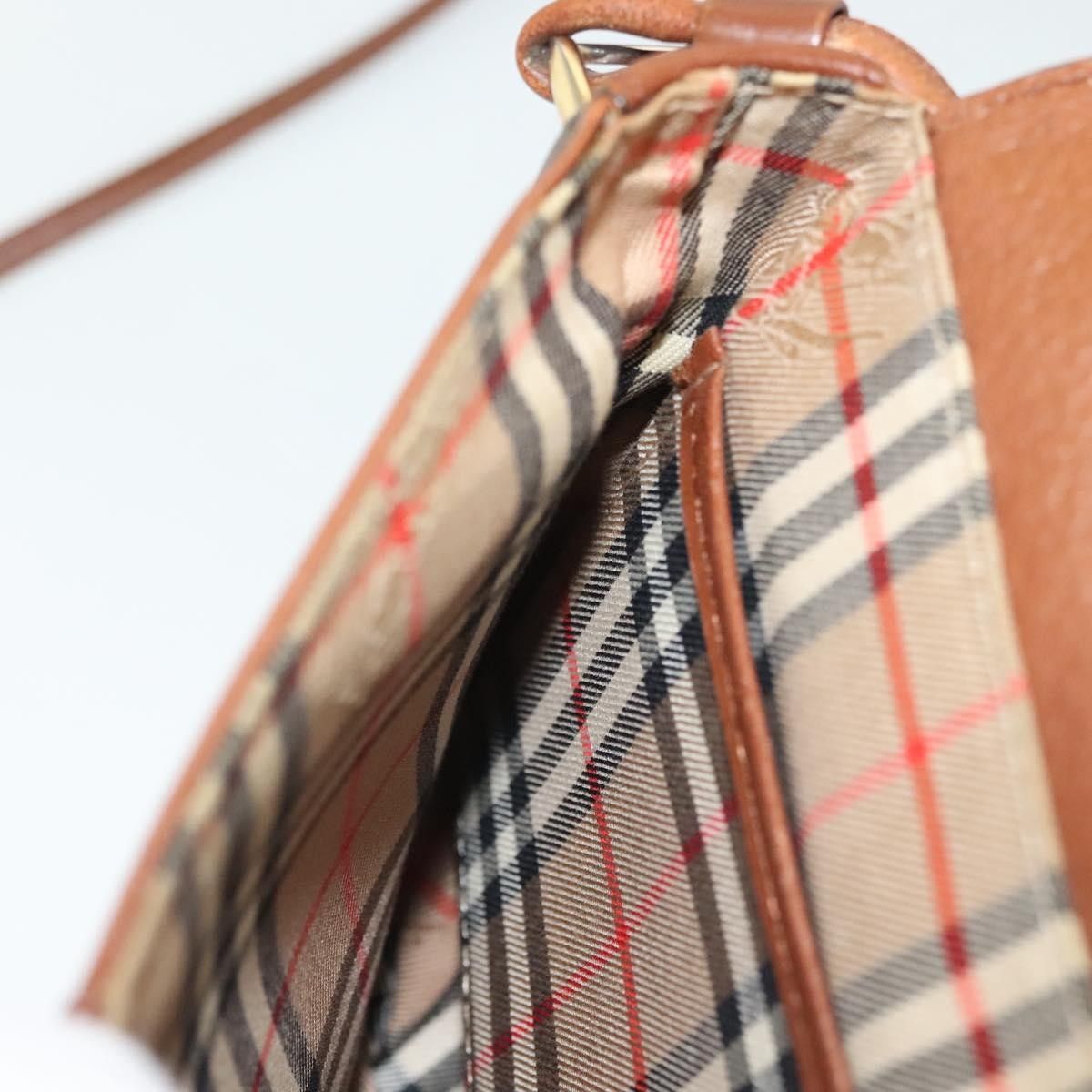 Burberry Burberry Flap Shoulder Bag Leather Size ONE SIZE - 20 Thumbnail