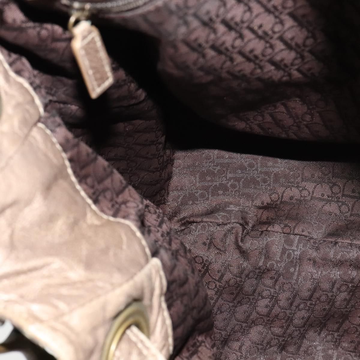 Dior Christian Dior Drawstring Bucket Bag Cannage Quilt Leather Size ONE SIZE - 18 Thumbnail