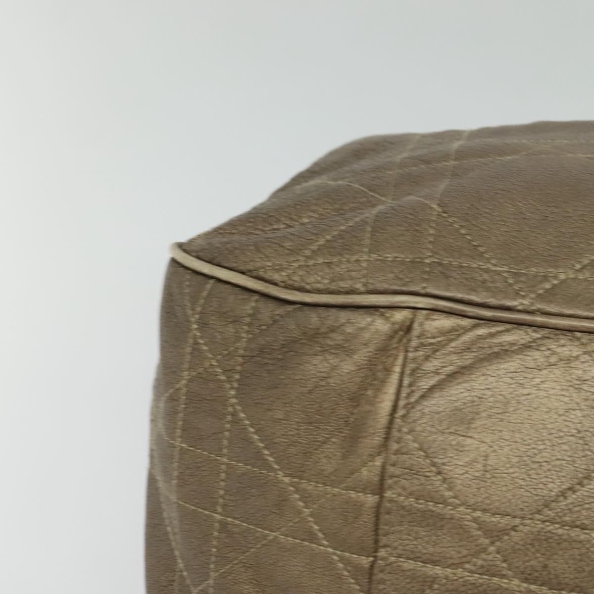 Dior Christian Dior Drawstring Bucket Bag Cannage Quilt Leather Size ONE SIZE - 9 Thumbnail