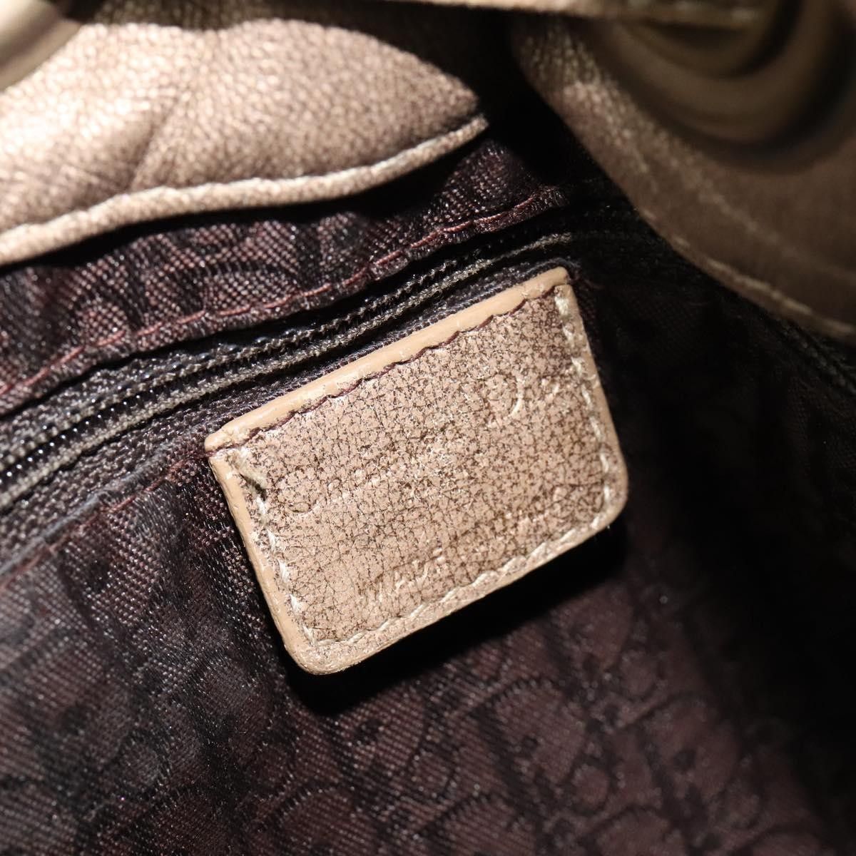 Dior Christian Dior Drawstring Bucket Bag Cannage Quilt Leather Size ONE SIZE - 6 Thumbnail