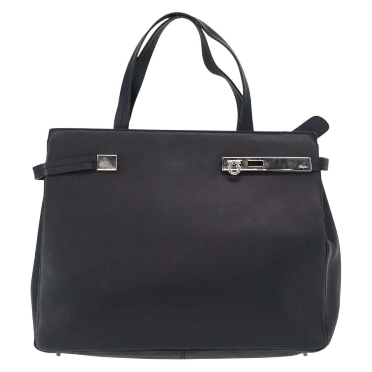 Salvatore Ferragamo Salvatore Ferragamo Gancini Tote Leather Size ONE SIZE - 17 Thumbnail