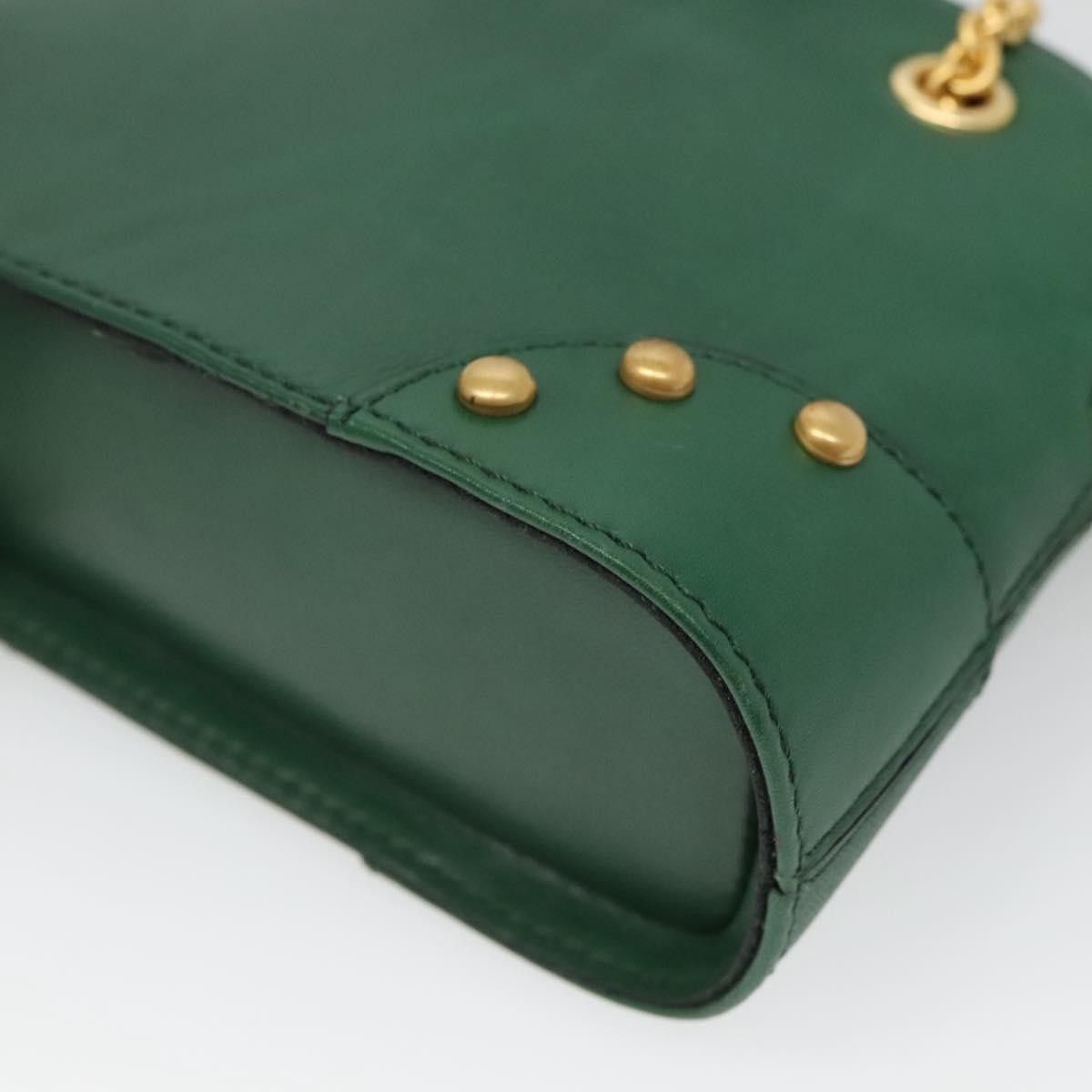 Celine Celine Chain Shoulder Bag Leather Size ONE SIZE - 9 Thumbnail