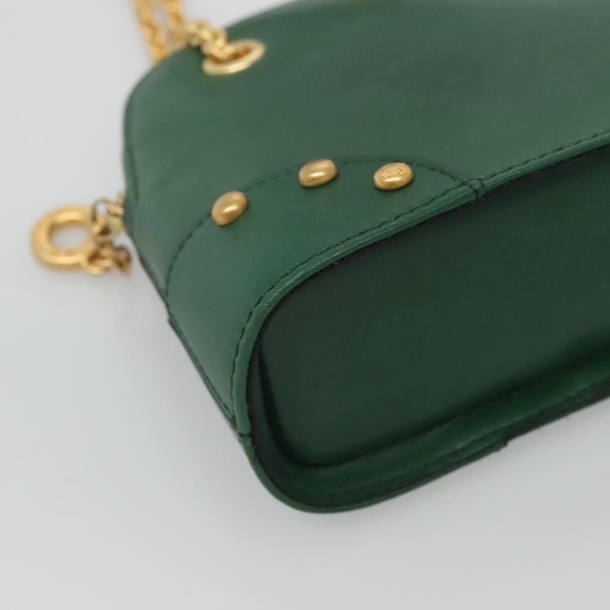 Celine Celine Chain Shoulder Bag Leather Size ONE SIZE - 8 Thumbnail