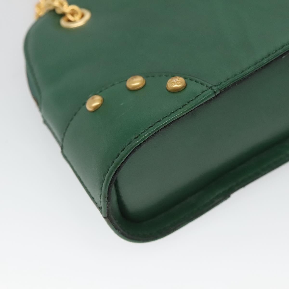Celine Celine Chain Shoulder Bag Leather Size ONE SIZE - 11 Thumbnail