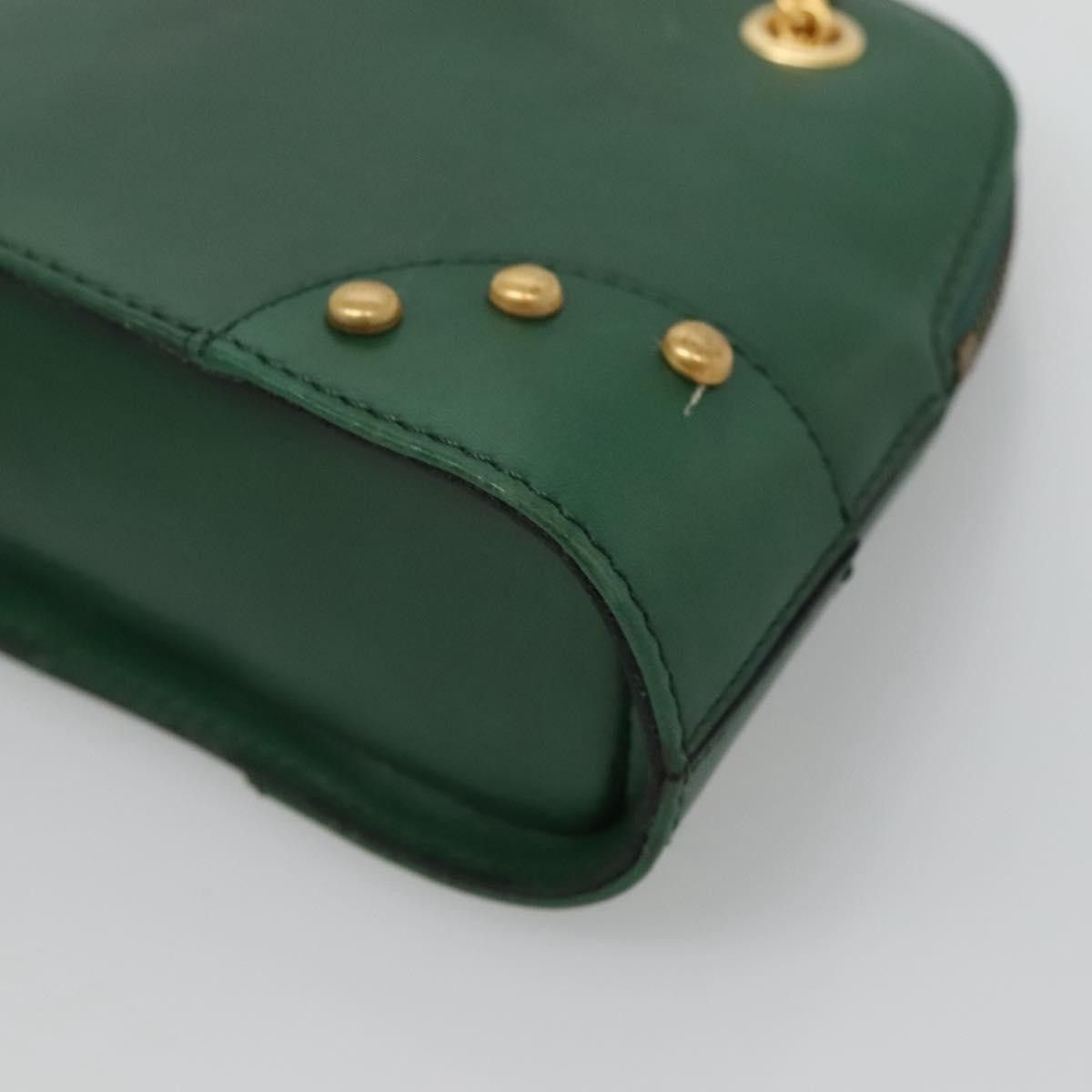Celine Celine Chain Shoulder Bag Leather Size ONE SIZE - 10 Thumbnail