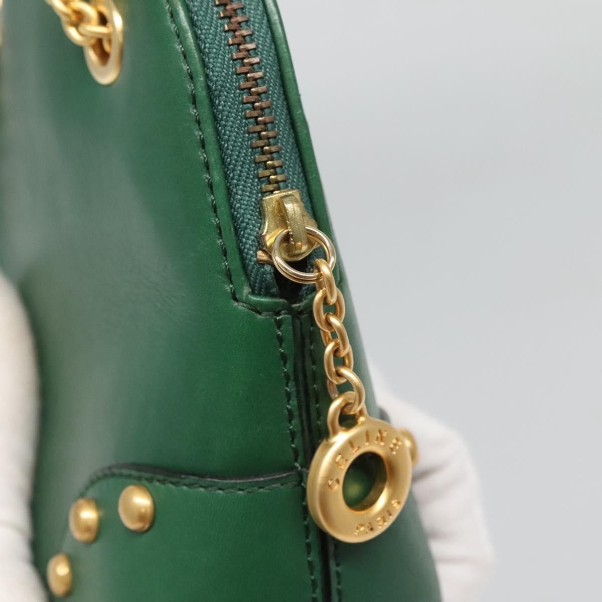 Celine Celine Chain Shoulder Bag Leather Size ONE SIZE - 12 Thumbnail