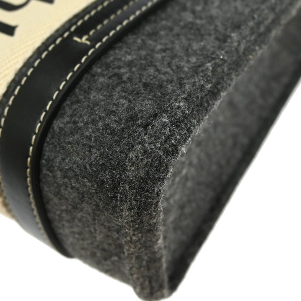 Chloe Chloe Woody Convertible Tote Recycled Felt with Leather and Canvas Size ONE SIZE - 5 Thumbnail