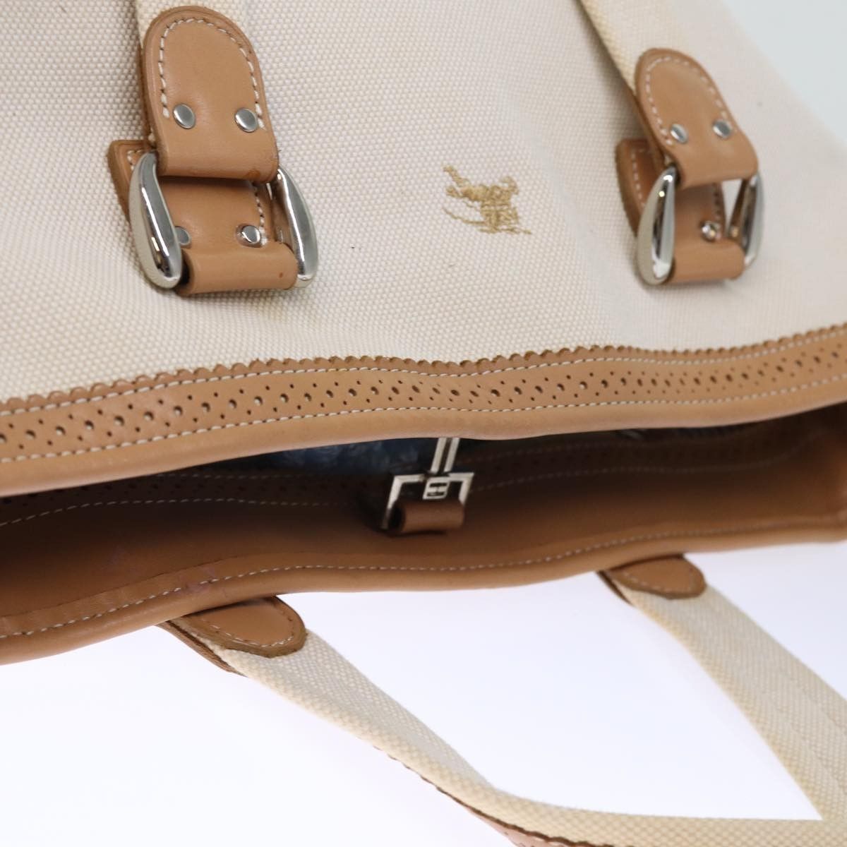 Burberry Burberry Blue Label Tote Bag Canvas Size ONE SIZE - 14 Thumbnail