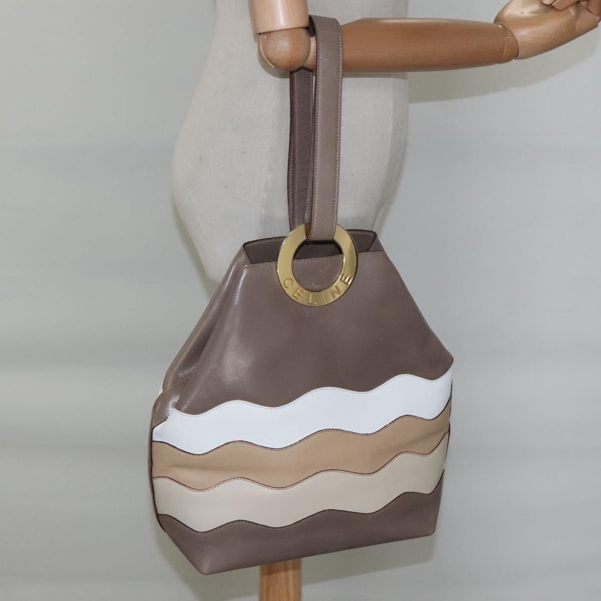 Celine Celine Shoulder Bag Leather Size ONE SIZE - 14 Thumbnail