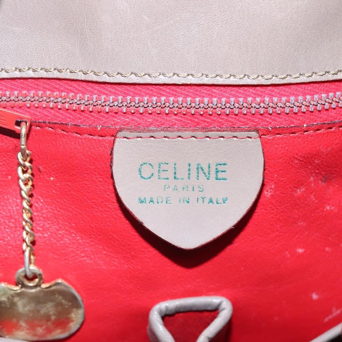 Celine Celine Shoulder Bag Leather Size ONE SIZE - 6 Thumbnail