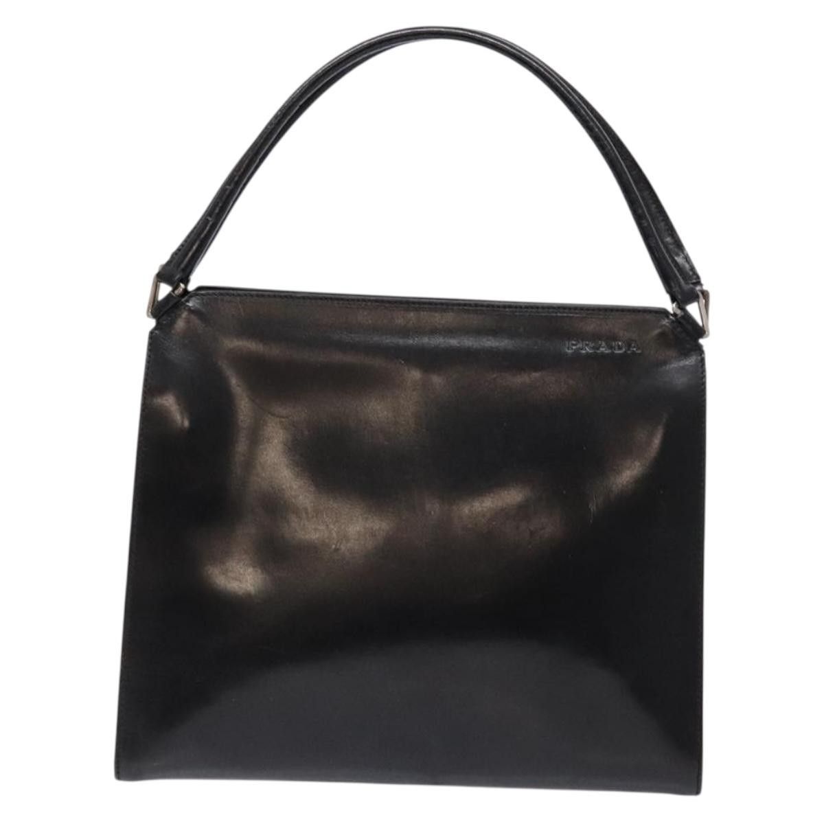 Prada Prada Vintage Handbag Leather Size ONE SIZE - 19 Thumbnail