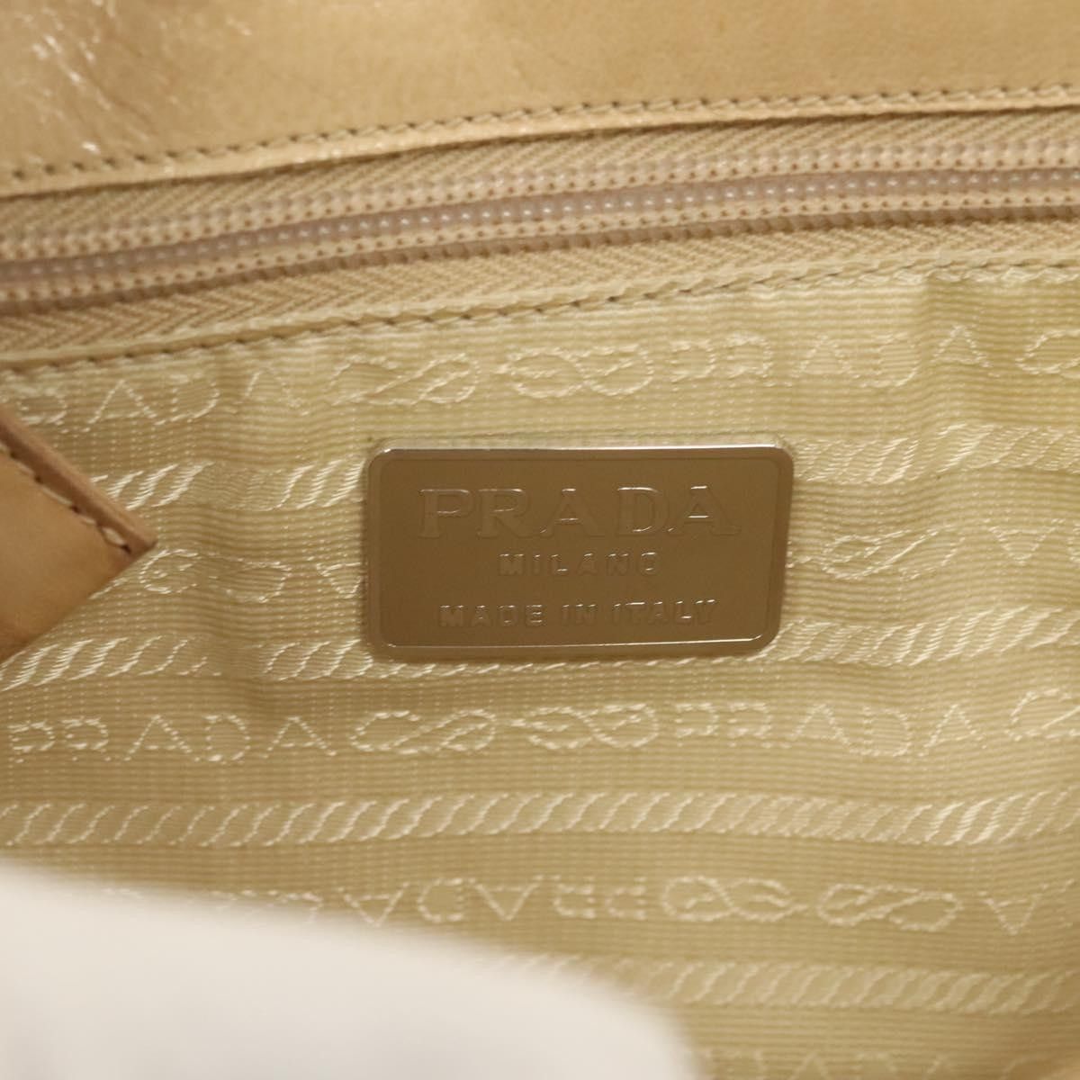 Prada Prada Madras Shoulder Bag Leather Size ONE SIZE - 6 Thumbnail