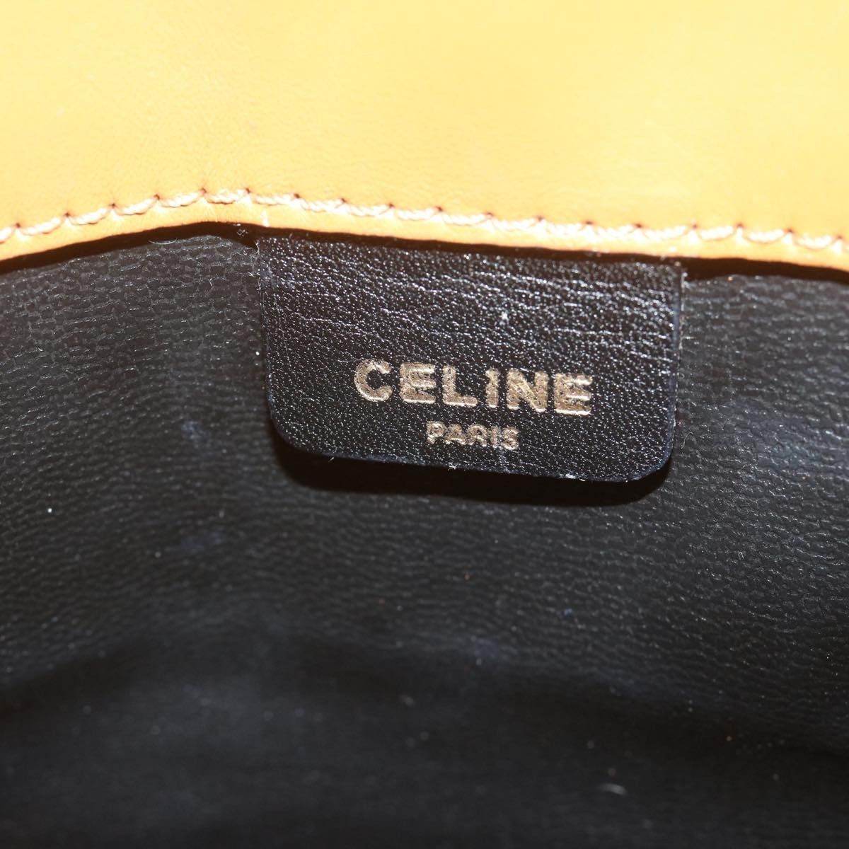 Celine Celine Logo Triomphe Pouch Leather Size ONE SIZE - 6 Thumbnail