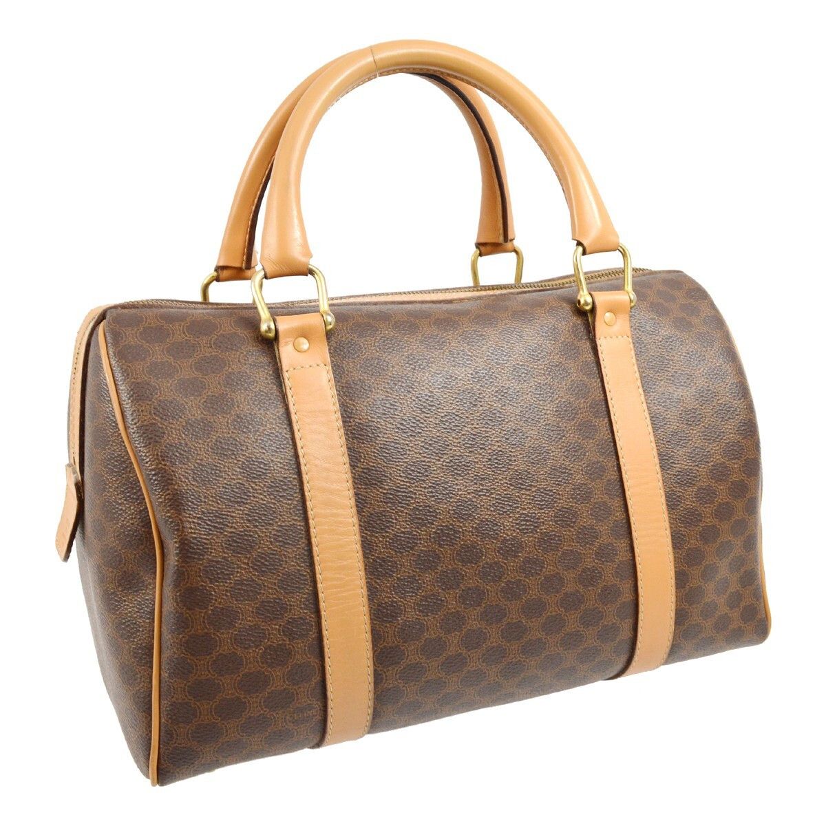 Celine Celine Vintage Macadam Boston bag Canvas Size ONE SIZE - 2 Thumbnail