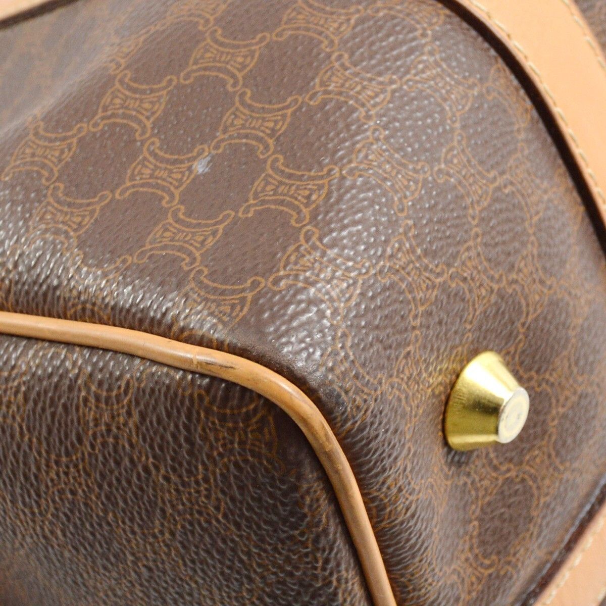 Celine Celine Vintage Macadam Boston bag Canvas Size ONE SIZE - 5 Thumbnail