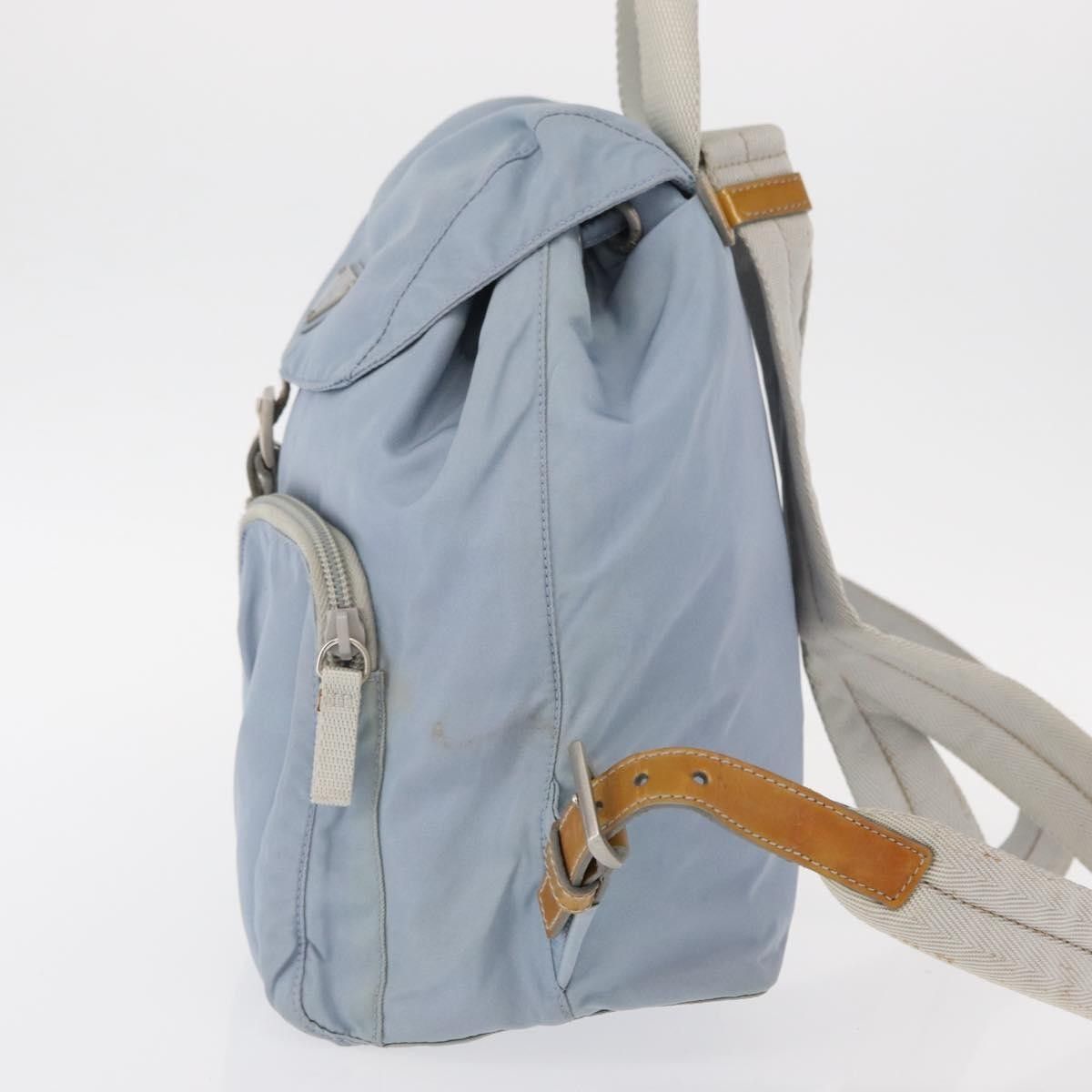 Prada Prada Double Front Pocket Backpack Tessuto Size ONE SIZE - 3 Thumbnail