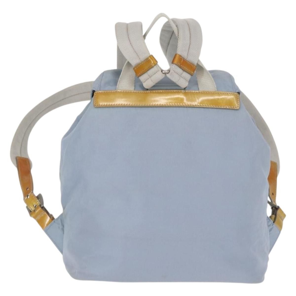 Prada Prada Double Front Pocket Backpack Tessuto Size ONE SIZE - 2 Thumbnail