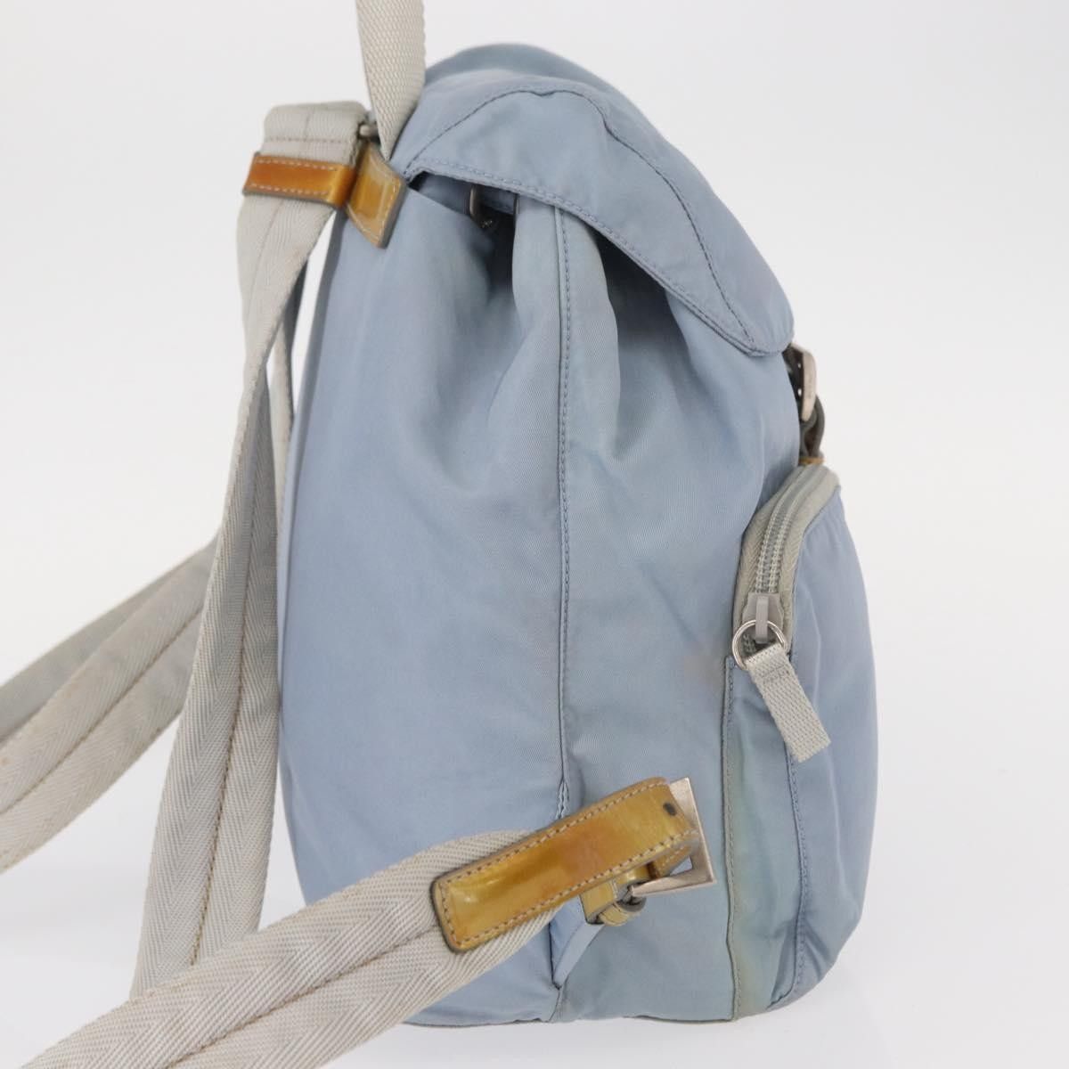 Prada Prada Double Front Pocket Backpack Tessuto Size ONE SIZE - 4 Thumbnail