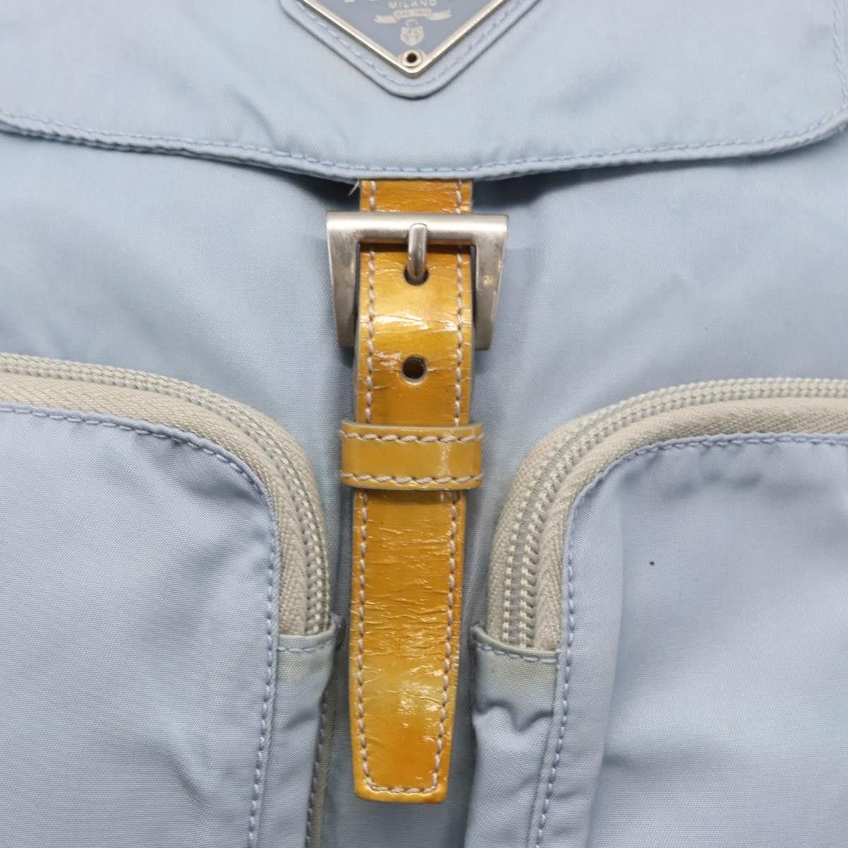 Prada Prada Double Front Pocket Backpack Tessuto Size ONE SIZE - 14 Thumbnail