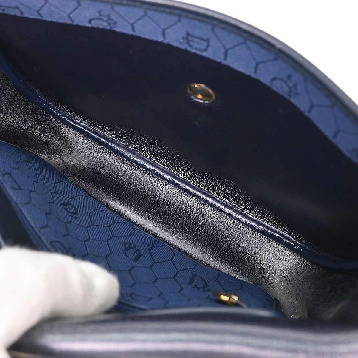 Dior Christian Dior Vintage Honeycomb Shoulder Bag Canvas Size ONE SIZE - 3 Thumbnail