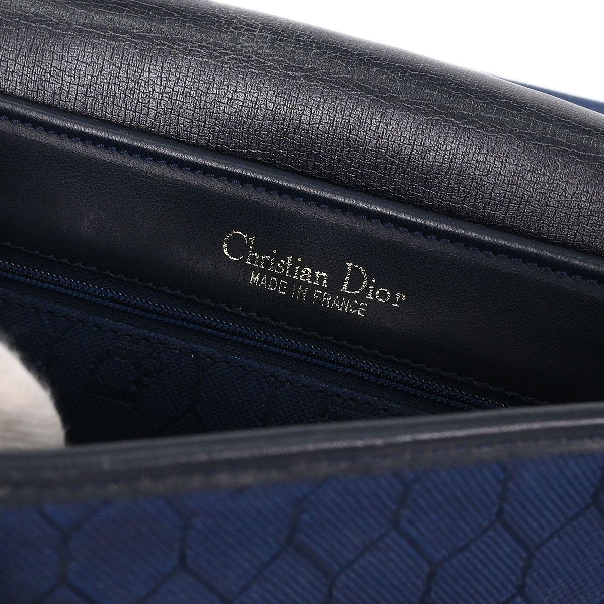Dior Christian Dior Vintage Honeycomb Shoulder Bag Canvas Size ONE SIZE - 4 Thumbnail