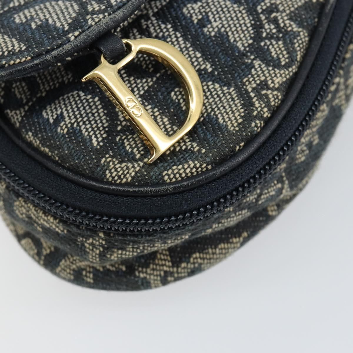 Dior Christian Dior Vintage Saddle Coin Purse Diorissimo Canvas Size ONE SIZE - 12 Thumbnail