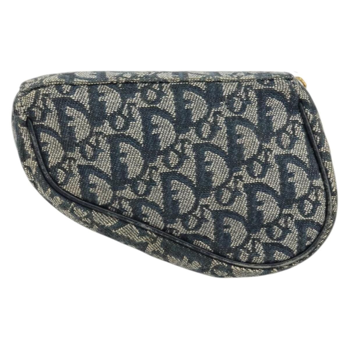 Dior Christian Dior Vintage Saddle Coin Purse Diorissimo Canvas Size ONE SIZE - 2 Thumbnail