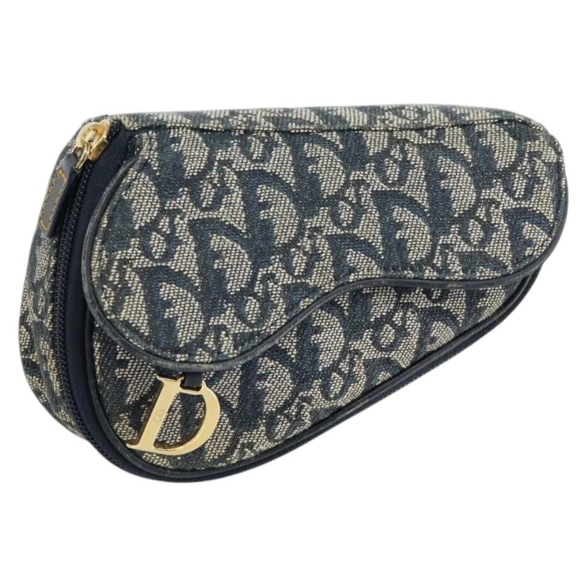 Dior Christian Dior Vintage Saddle Coin Purse Diorissimo Canvas Size ONE SIZE - 20 Thumbnail