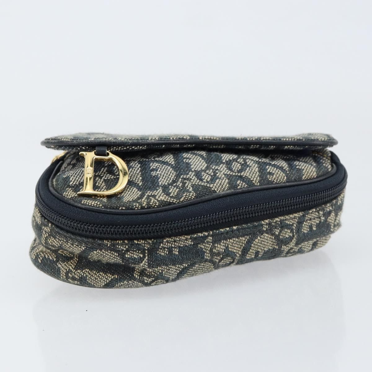 Dior Christian Dior Vintage Saddle Coin Purse Diorissimo Canvas Size ONE SIZE - 14 Thumbnail