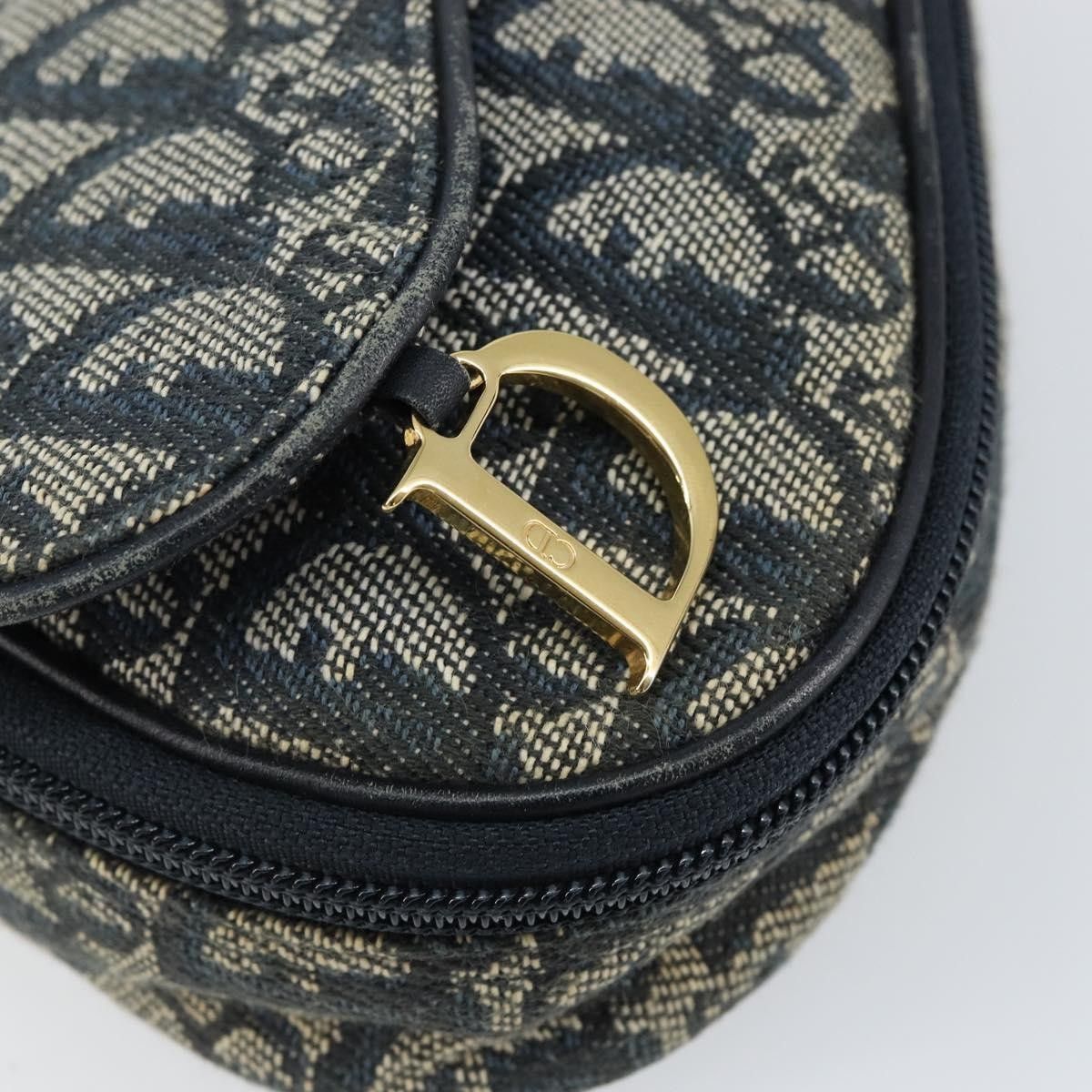 Dior Christian Dior Vintage Saddle Coin Purse Diorissimo Canvas Size ONE SIZE - 9 Thumbnail