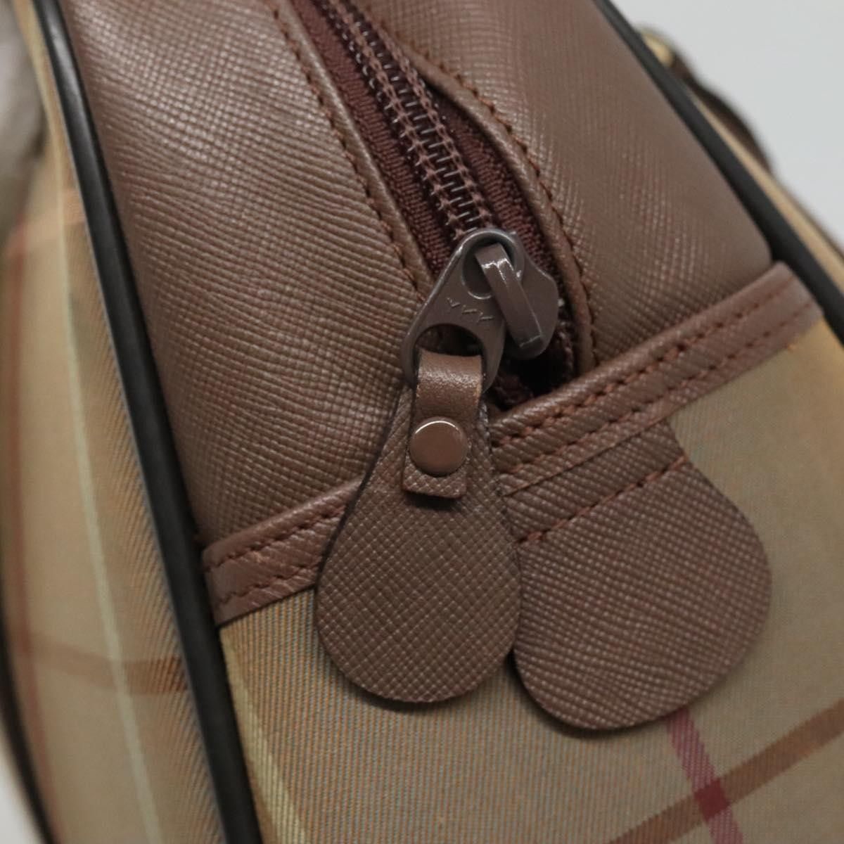Burberry Burberry Nova Check Bowling Bag Canvas Size ONE SIZE - 14 Thumbnail