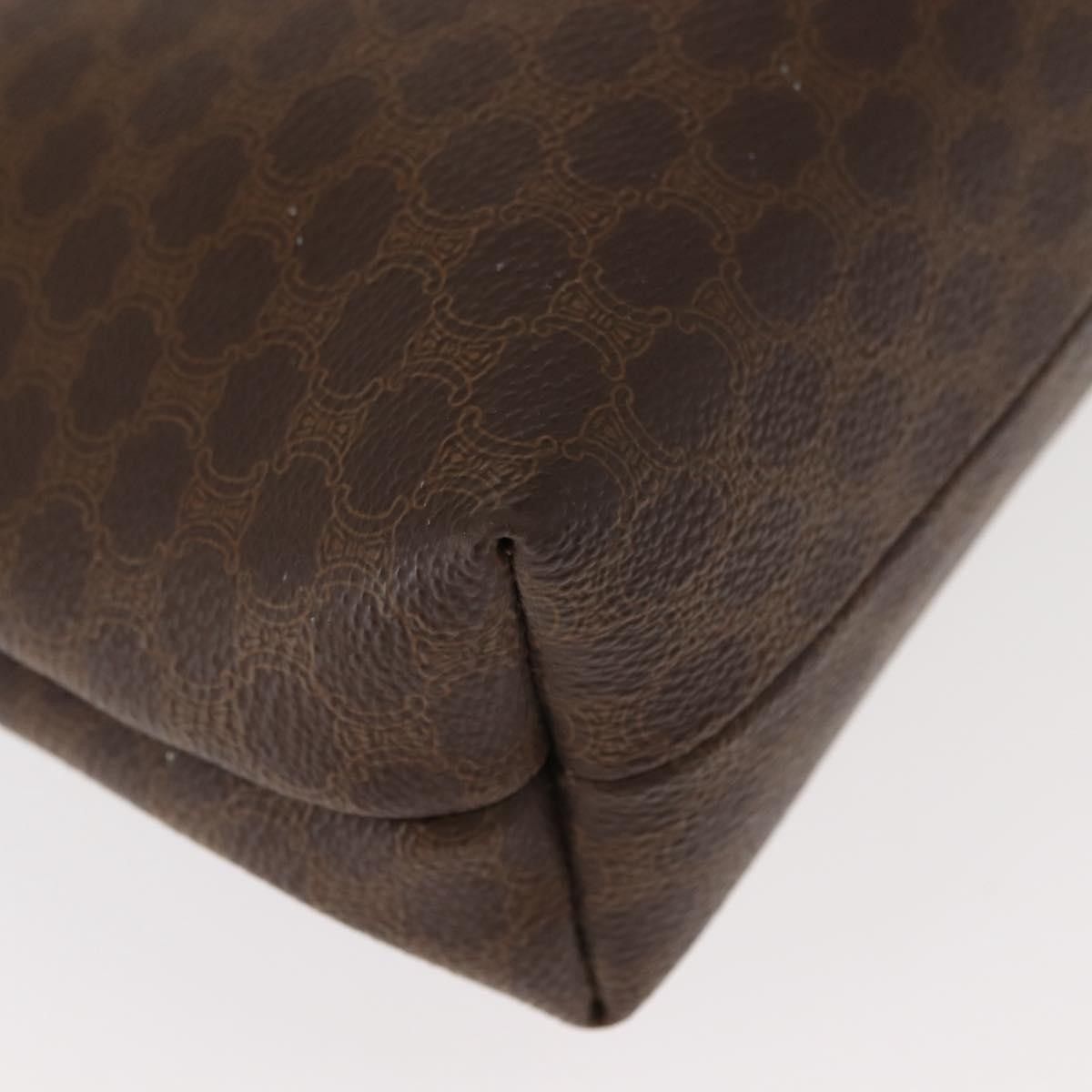 Celine Celine Circle Logo Macadam Pouch Canvas and Leather Size ONE SIZE - 9 Thumbnail