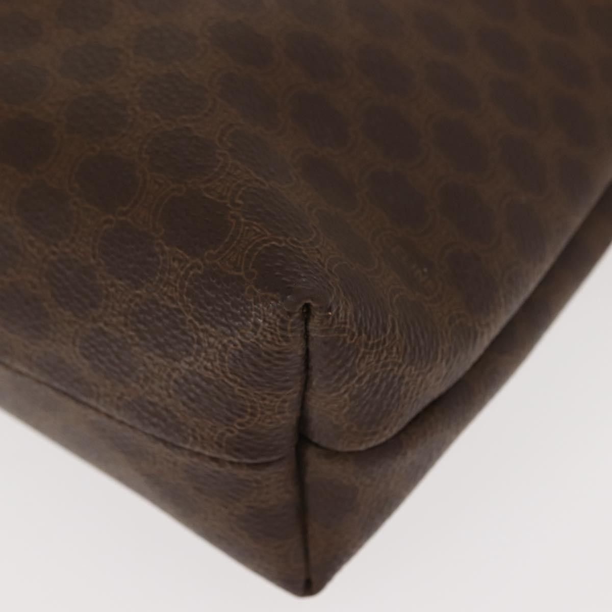 Celine Celine Circle Logo Macadam Pouch Canvas and Leather Size ONE SIZE - 8 Thumbnail