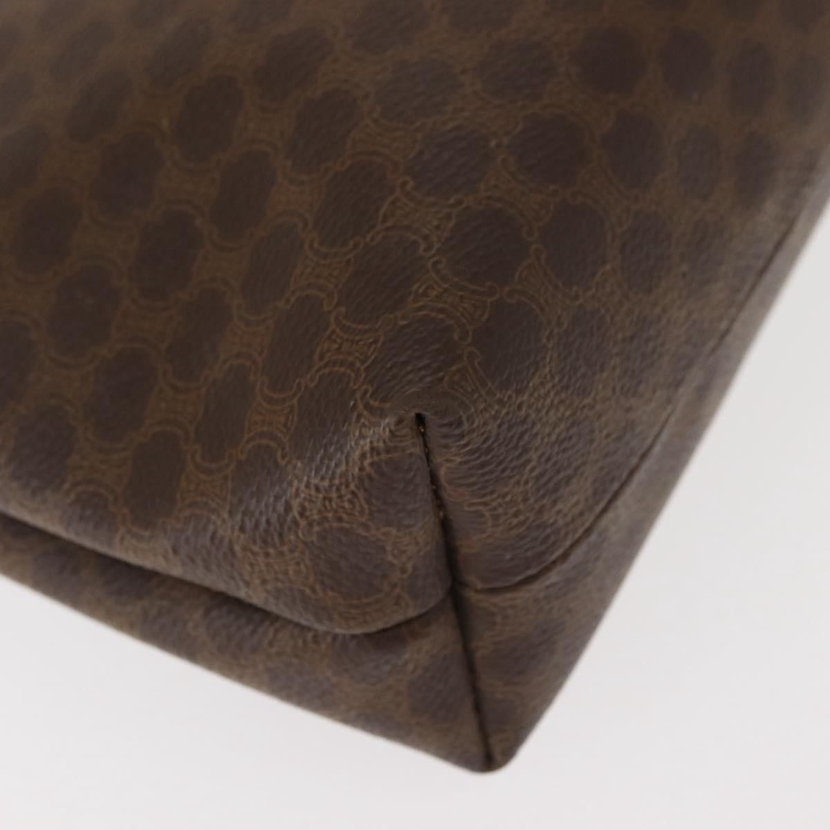 Celine Celine Circle Logo Macadam Pouch Canvas and Leather Size ONE SIZE - 7 Thumbnail