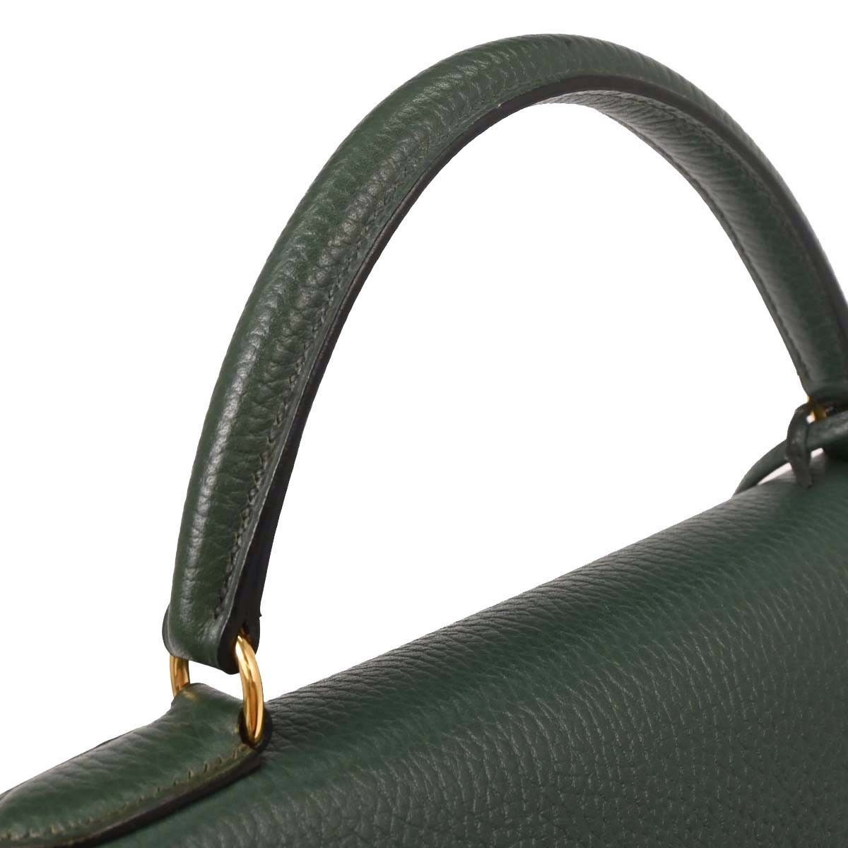 Hermes Hermes Contour Kelly Bag Blue Epsom with Gold Hardware Size ONE SIZE - 6 Thumbnail