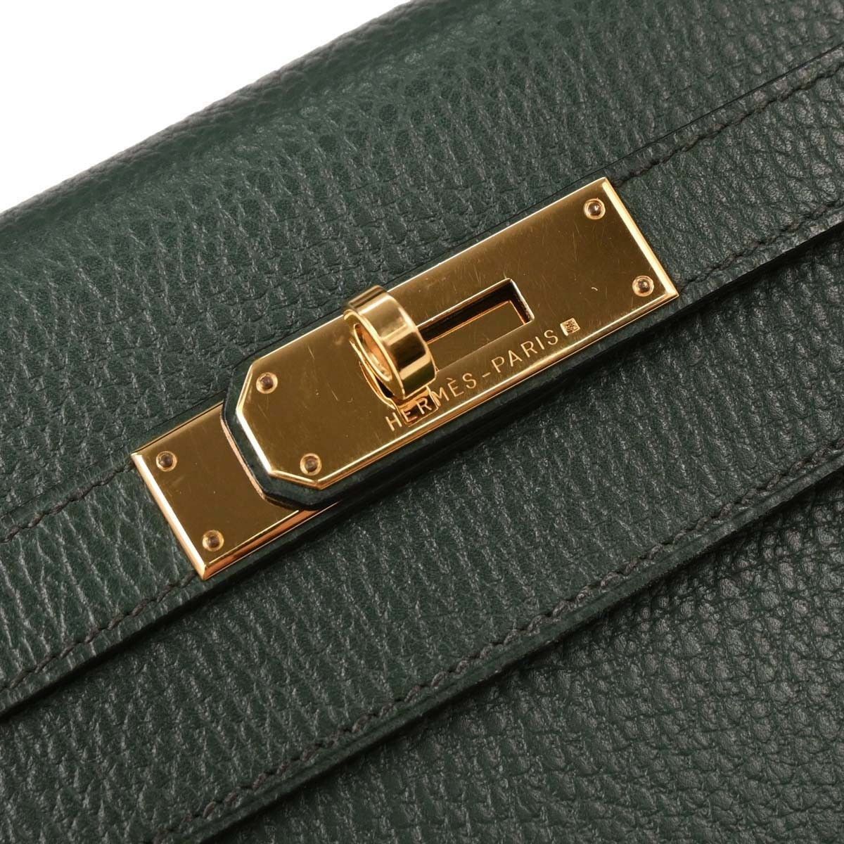 Hermes Hermes Contour Kelly Bag Blue Epsom with Gold Hardware Size ONE SIZE - 9 Thumbnail