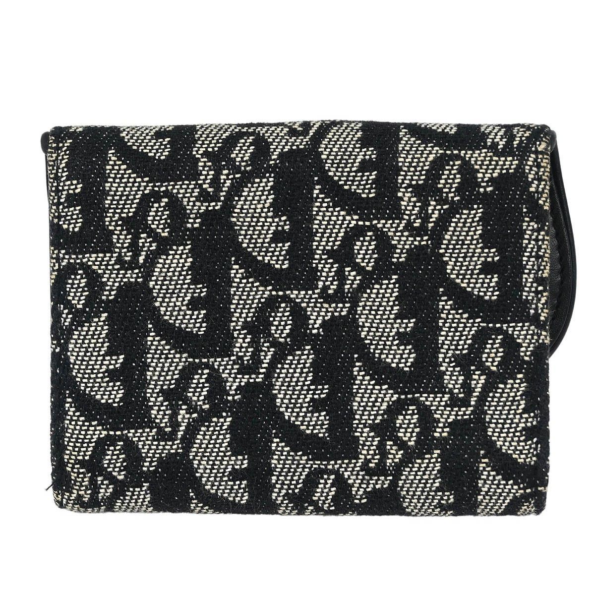 Dior Christian Dior Saddle Flap Wallet Diorissimo Canvas Size ONE SIZE - 2 Thumbnail