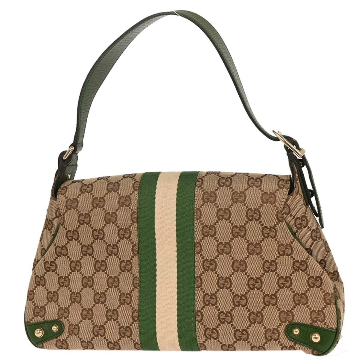 Gucci Gucci Horsebit Web Flap Shoulder Bag GG Canvas Size ONE SIZE - 2 Thumbnail
