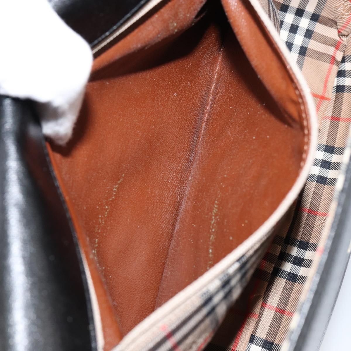 Burberry Burberry Flap Shoulder Bag Leather Size ONE SIZE - 21 Thumbnail