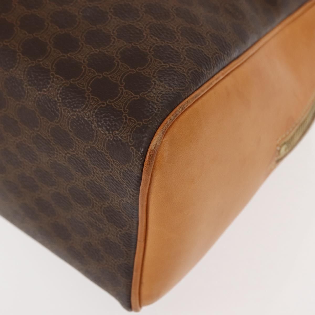 Celine Celine Vintage Macadam Handbag Canvas and Leather Size ONE SIZE - 10 Thumbnail