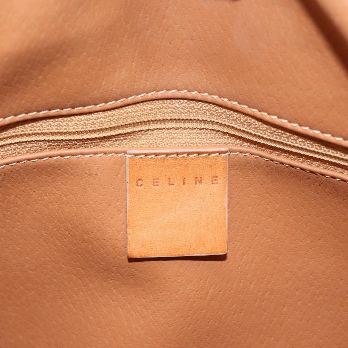 Celine Celine Vintage Macadam Handbag Canvas and Leather Size ONE SIZE - 6 Thumbnail