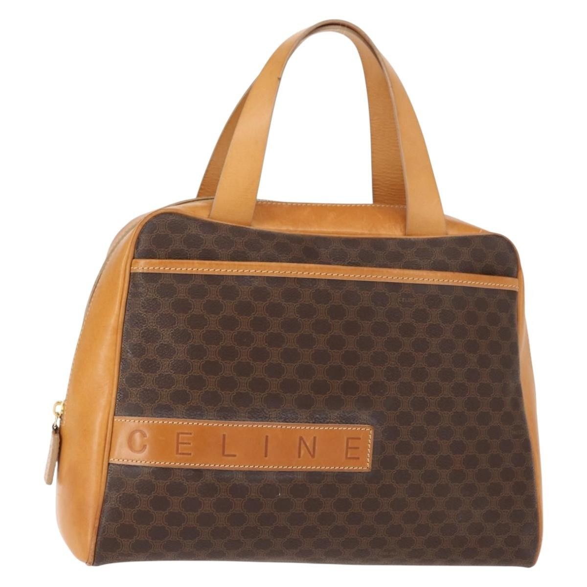 Celine Celine Vintage Macadam Handbag Canvas and Leather Size ONE SIZE - 18 Thumbnail