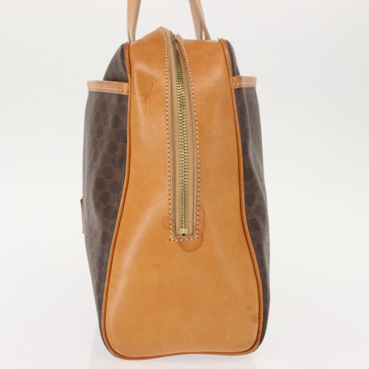 Celine Celine Vintage Macadam Handbag Canvas and Leather Size ONE SIZE - 3 Thumbnail