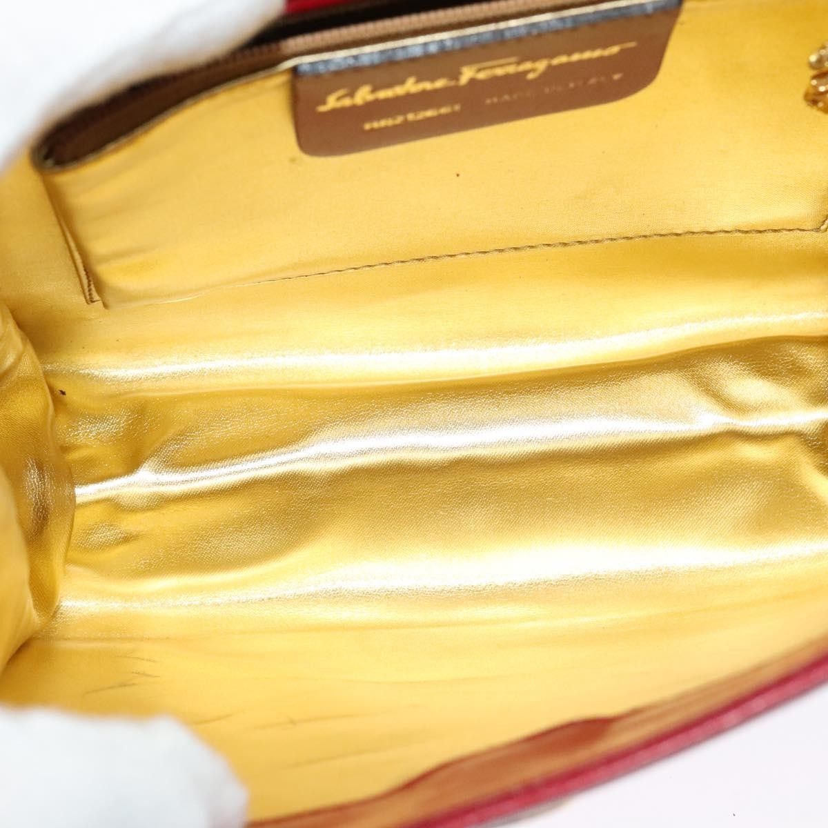 Salvatore Ferragamo Salvatore Ferragamo Shoulder Bag Leather Size ONE SIZE - 5 Thumbnail