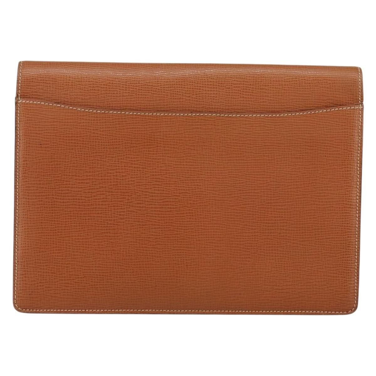 Loewe Loewe Anagram Clutch Bag Leather Size ONE SIZE - 2 Thumbnail