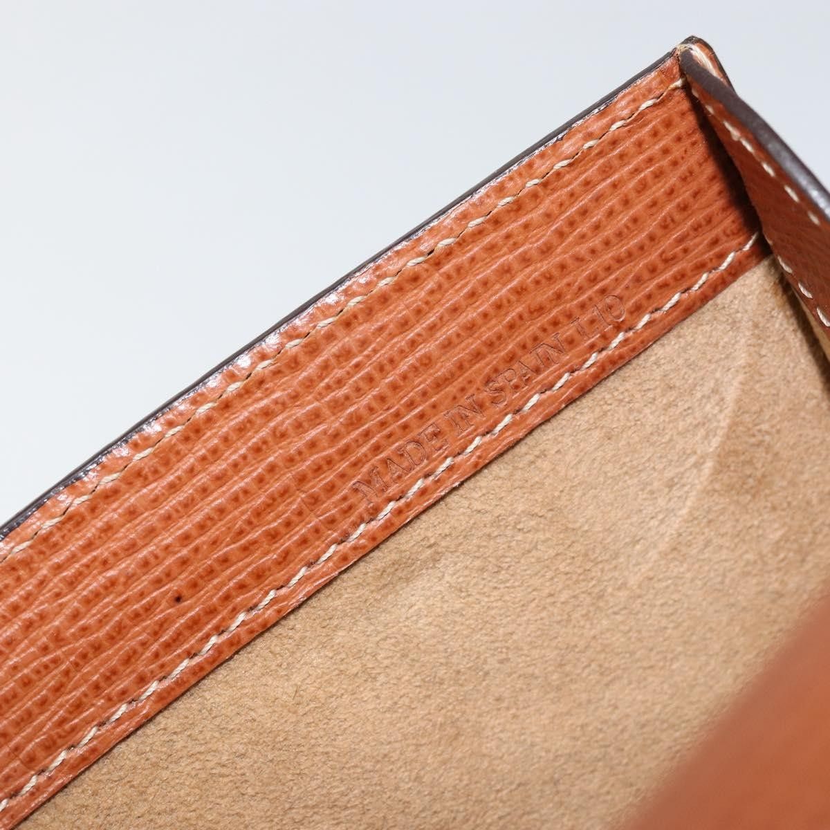 Loewe Loewe Anagram Clutch Bag Leather Size ONE SIZE - 7 Thumbnail